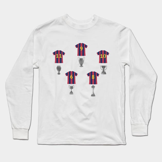 Barcelona Long Sleeve T-Shirt by BackupAllStars